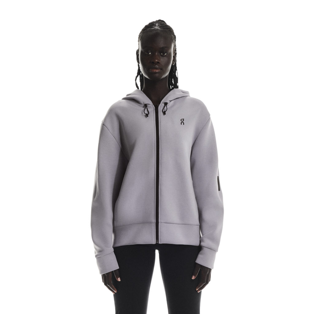 Focus Tech Zip Hoodie Femme