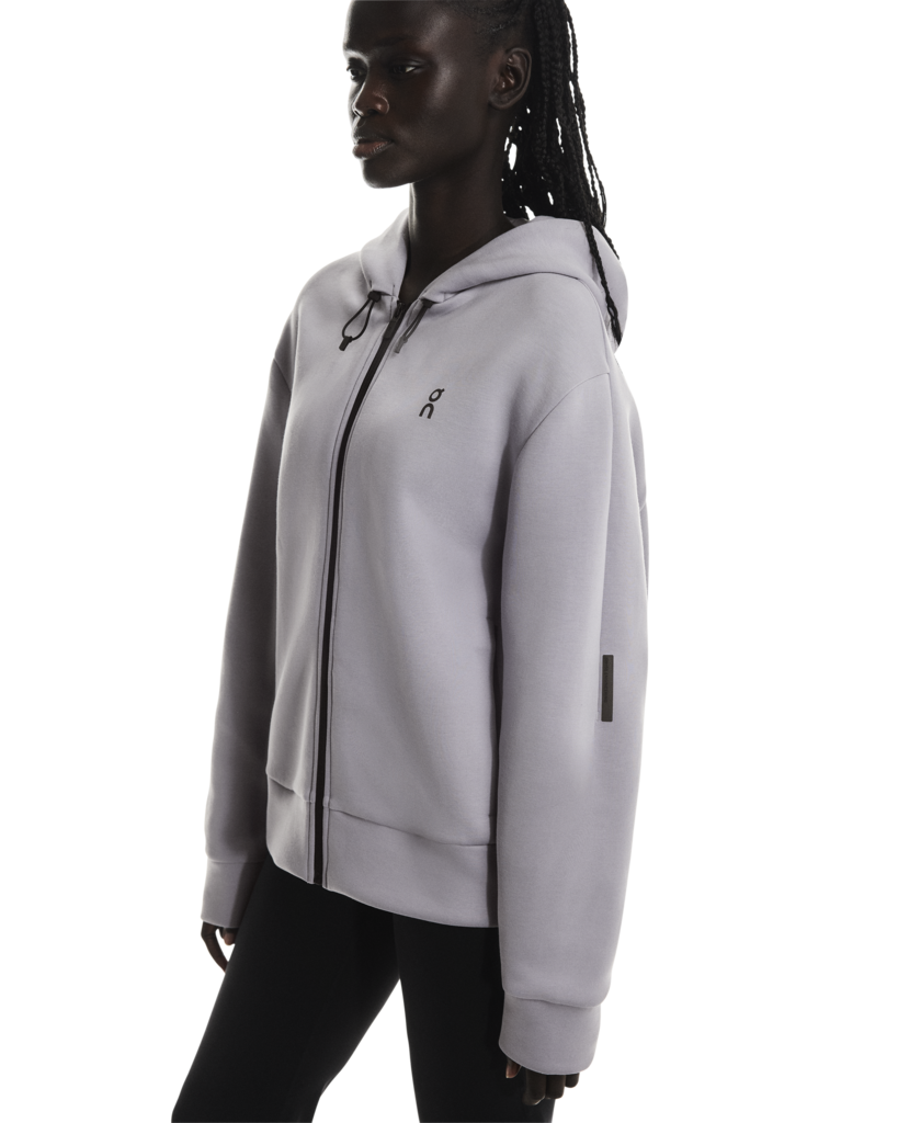 Focus Tech Zip Hoodie Femme