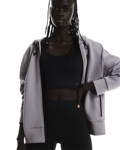 Focus Tech Zip Hoodie Femme