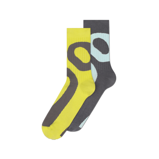 Liquid Logo Sock High 2P